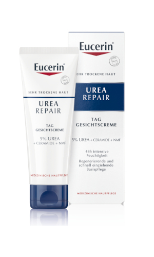 EUCERIN UreaRepair Gesichtscreme 5% Tag