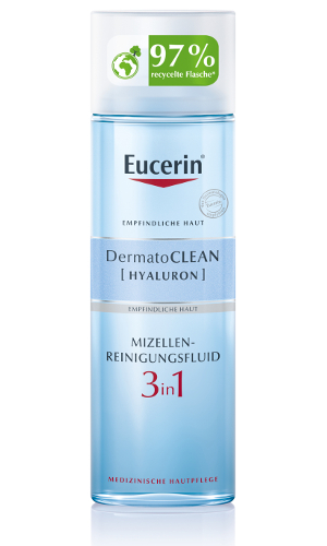 EUCERIN DermatoCLEAN Hyal.Miz.Reinigungsfluid 3in1